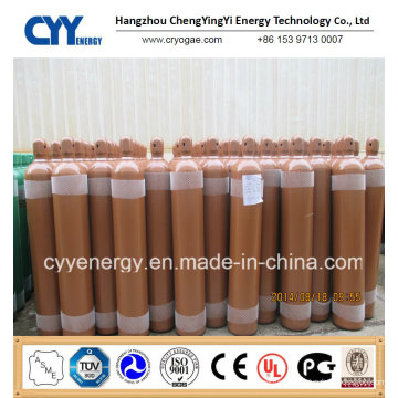 50L Oxygen 150bar/200bar Seamless Steel Gas Cylinder with ASME ISO